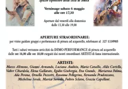 Da sabato 6 maggio  “Libere espressioni d’arte” in Casa Francotto